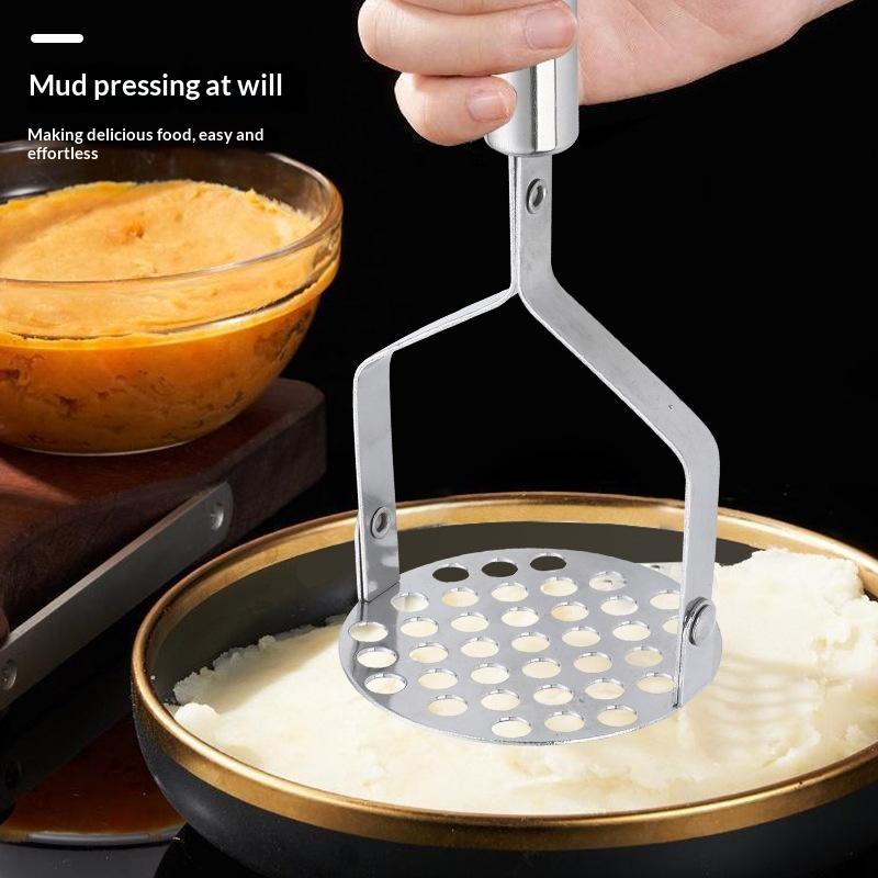 Baby Food Masher - مطحنة البطاطس المصنوعة من الفولاذ المقاوم