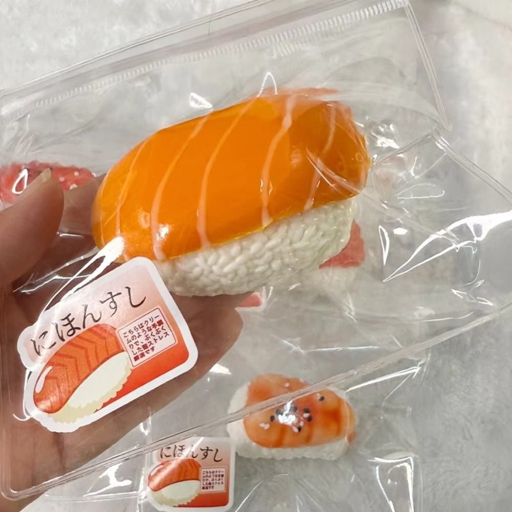 Baby Food Shrimp - ألعاب سيليكون طرية قابلة للضغط على