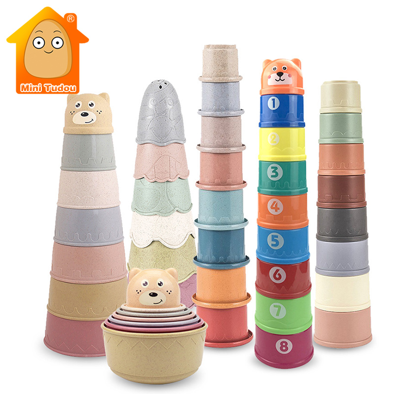 Baby Food Nestum - ألعاب الأطفال كوب التراص الكرتون التعليمية