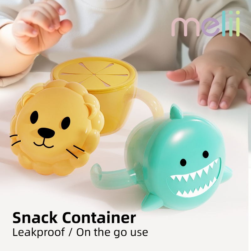 Baby Food On The Go - علبة وجبات خفيفة ميلاي مقاومة للتسرب