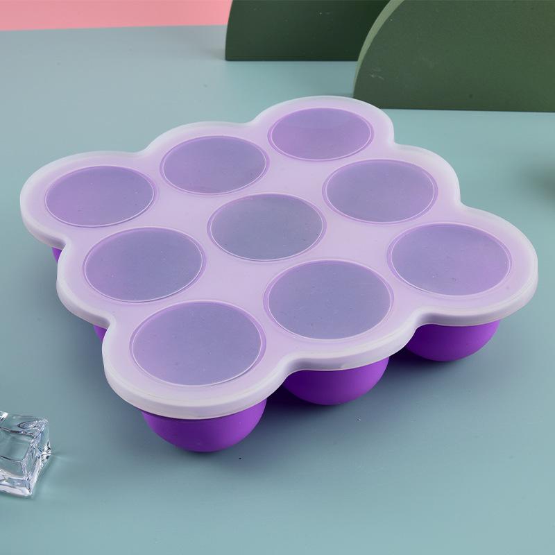 Baby Food Freezer Tray - حاوية طعام الأطفال من السيليكون بـ