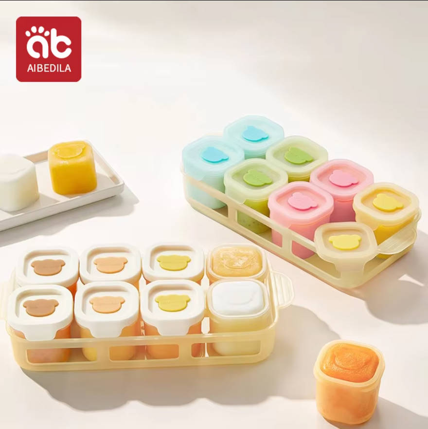 Baby Food Freezer Tray - صينية تجميد طعام الأطفال من السيليكون