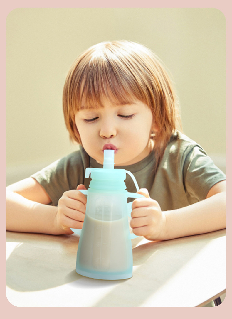 Food Pouch Reusable - حقيبة تخزين حليب الأم الجديدة القابلة