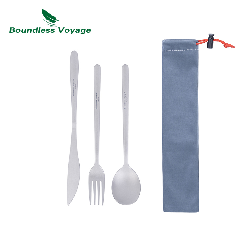 Weaning Spoon Set - رحلة بلا حدود-طقم عشاء من التيتانيوم