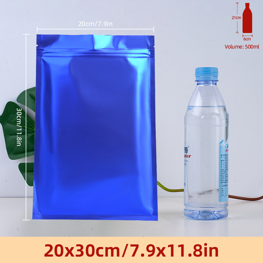 Food Pouch Reusable - 100 قطعة من أكياس التخزين ذات