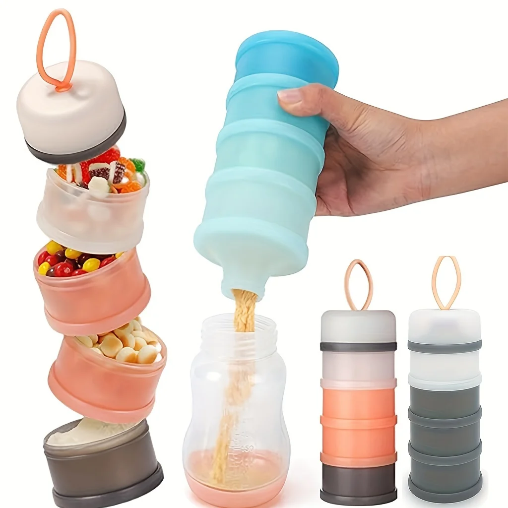 Baby Food On The Go - موزع تركيبة مسحوق حليب الأطفال، موزع