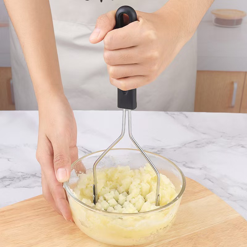 Baby Food Masher - الفولاذ المقاوم للصدأ البطاطس انتهازي الضغط