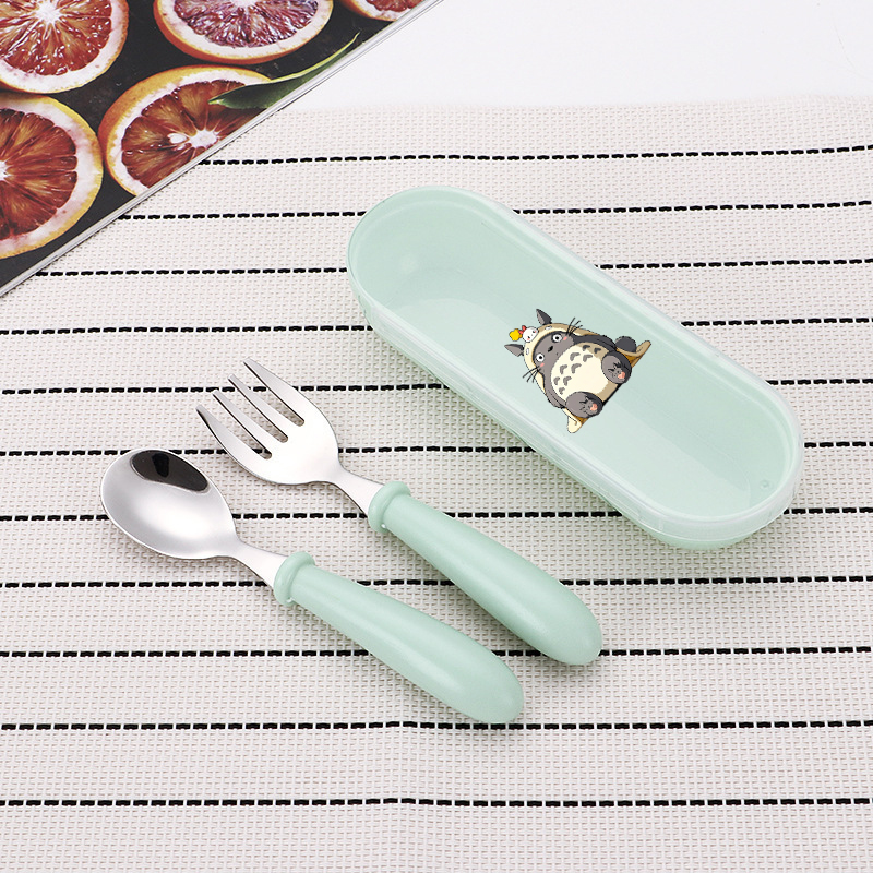 طقم ملاعق وشوك من الفولاذ المق - مراجعة Weaning Spoon Set وسعره