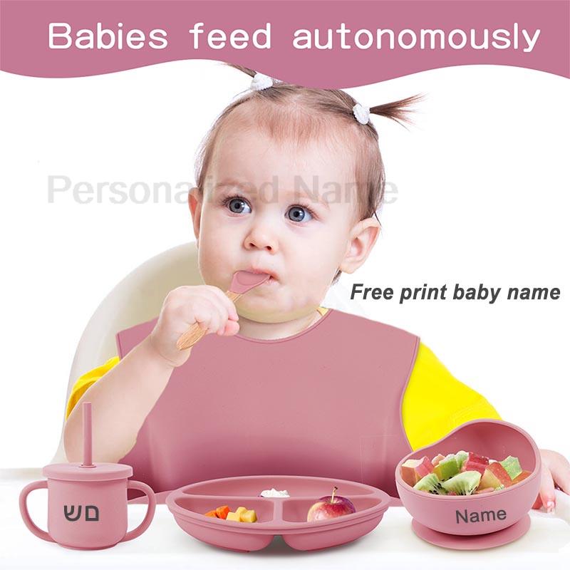 6 قطعة أدوات المائدة سيليكون ل - مراجعة Baby Food Menu وسعره