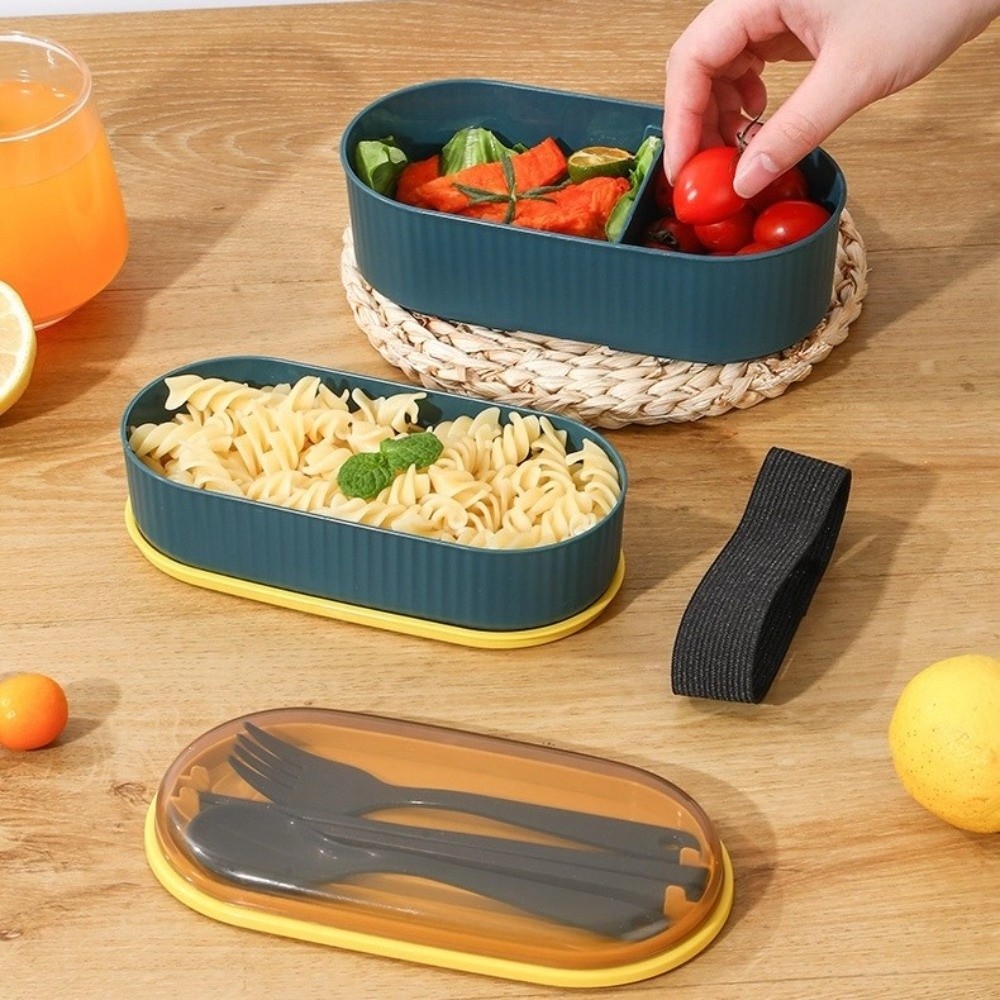 صندوق غداء محمول بطبقة مزدوجة، - مراجعة Weaning Spoon Set وسعره
