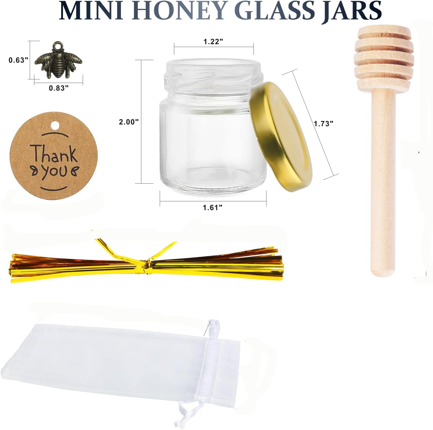 برطمانات عسل زجاجية صغيرة مع ق - مراجعة Baby Food Jars Glass وسعره