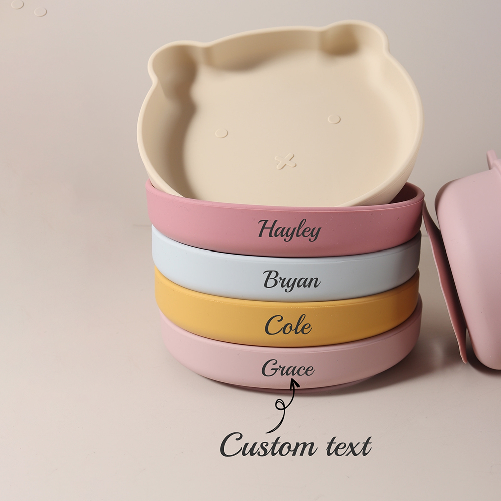 طبق تغذية سيليكوني مخصص على شك - مراجعة Baby Food Chart وسعره
