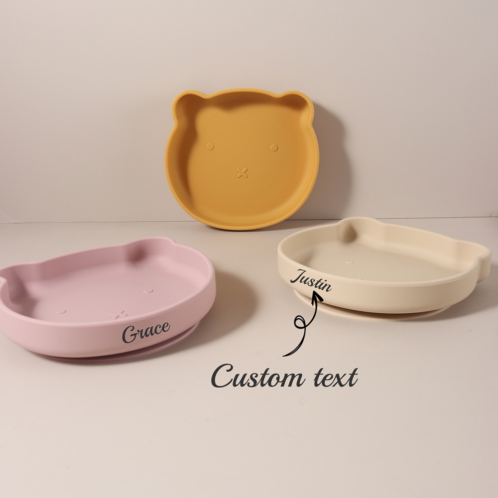 طبق تغذية سيليكوني مخصص على شك - مراجعة Baby Food Chart وسعره
