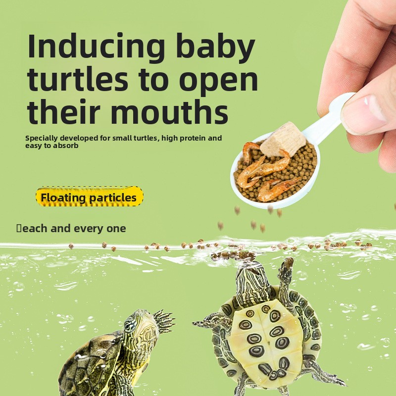 GEN CLIMB Baby Turtle Starter  - مراجعة Baby Food Shrimp وسعره