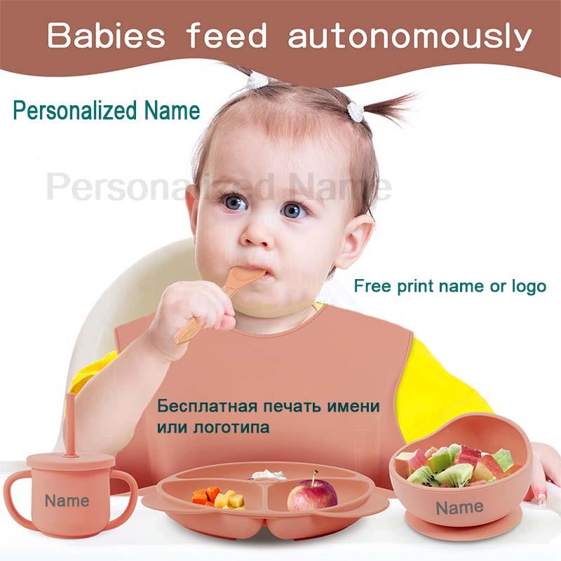 أدوات مائدة ذات اسم شخصي للأطف - مراجعة Baby Food Menu وسعره