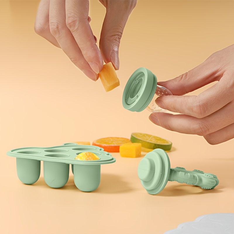2 قطعة/1 قطعة قالب فريزر خضروا - مراجعة Baby Food Freezer Tray وسعره