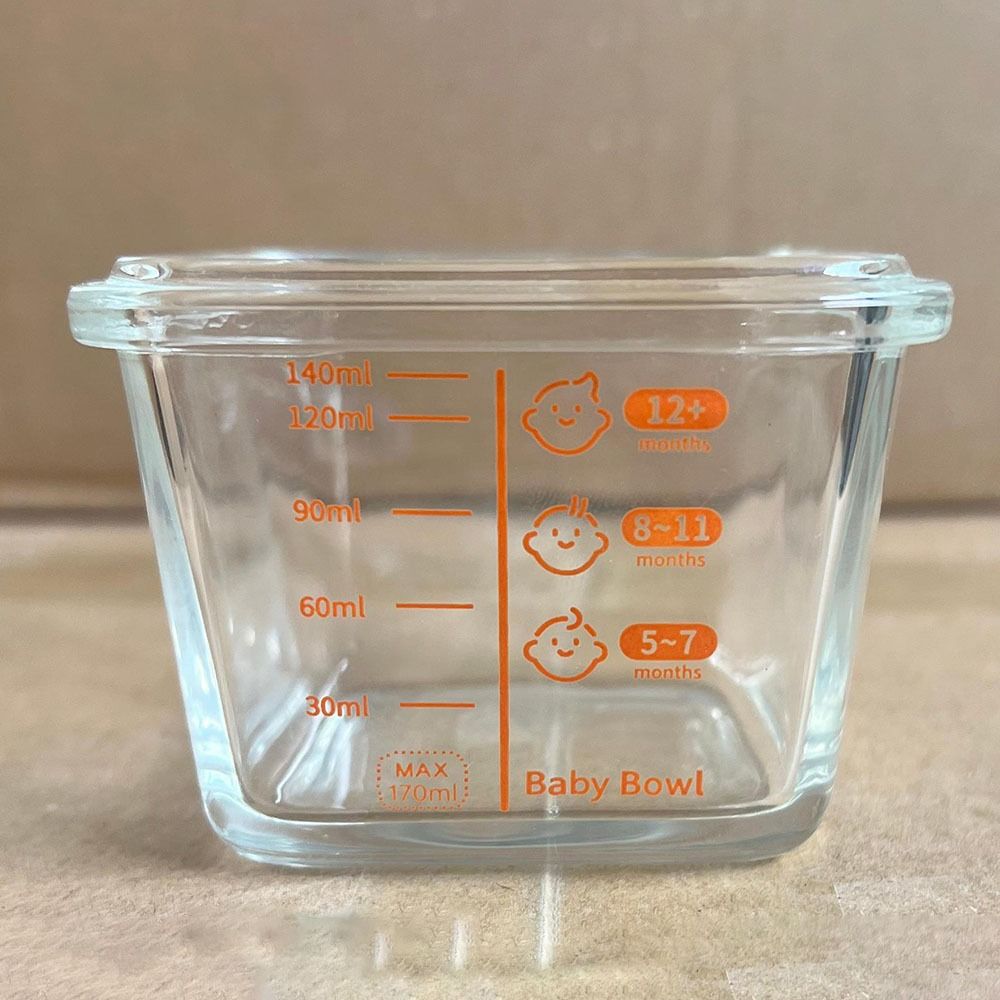 علبة تخزين طعام بسيطة سعة 170  - مراجعة Baby Food Jars Glass وسعره