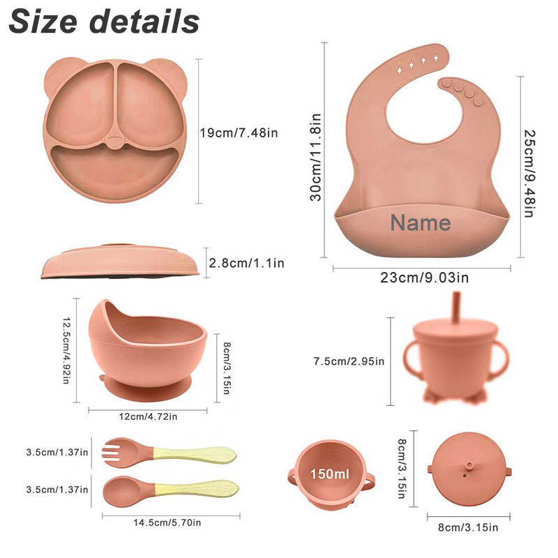 مجموعات أطباق تغذية الطفل وعاء - مراجعة Baby Food Menu وسعره
