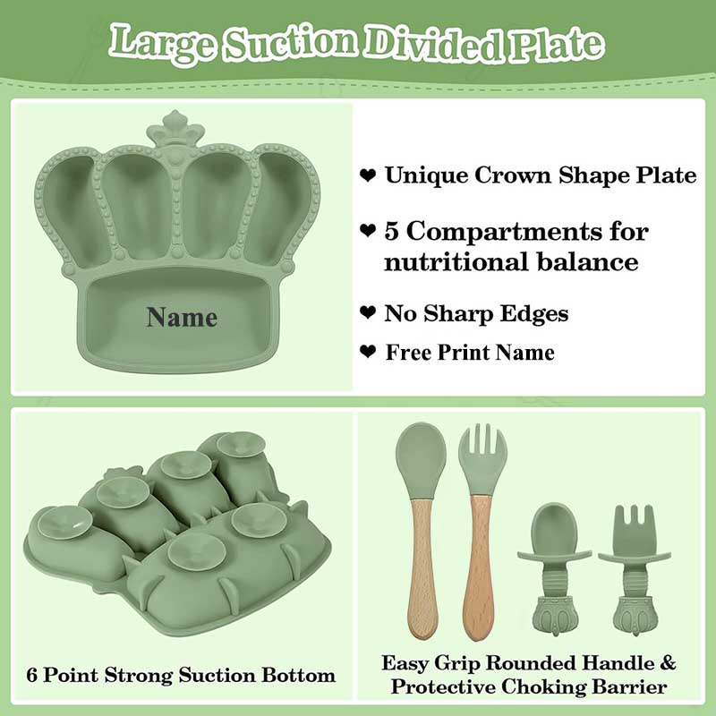 أدوات مائدة من السيليكون مع اس - مراجعة Baby Food Menu وسعره