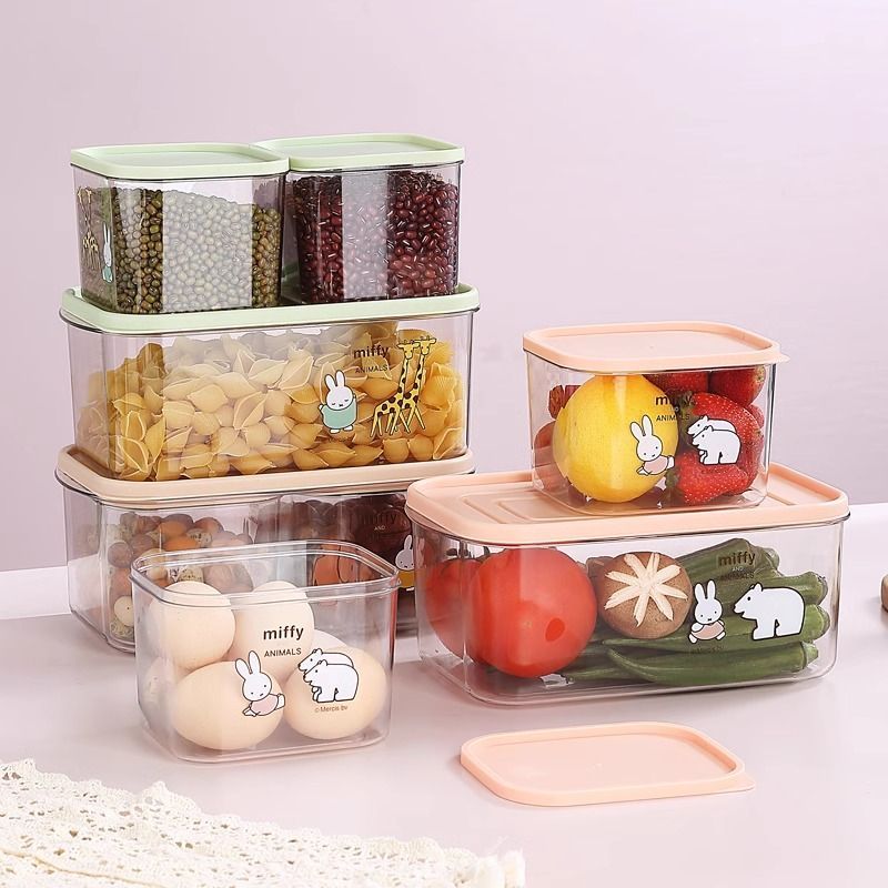 وعاء تخزين كرتوني كاوايي بتصمي - مراجعة First Food Jar وسعره