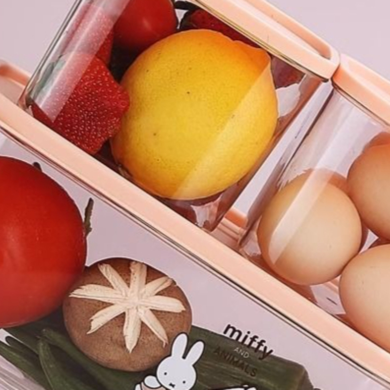 وعاء تخزين كرتوني كاوايي بتصمي - مراجعة First Food Jar وسعره