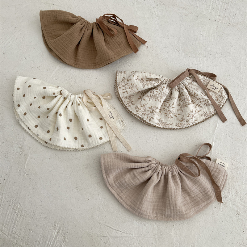 4 طبقات القطن الشاش الطفل المر - مراجعة Baby Food Apron وسعره