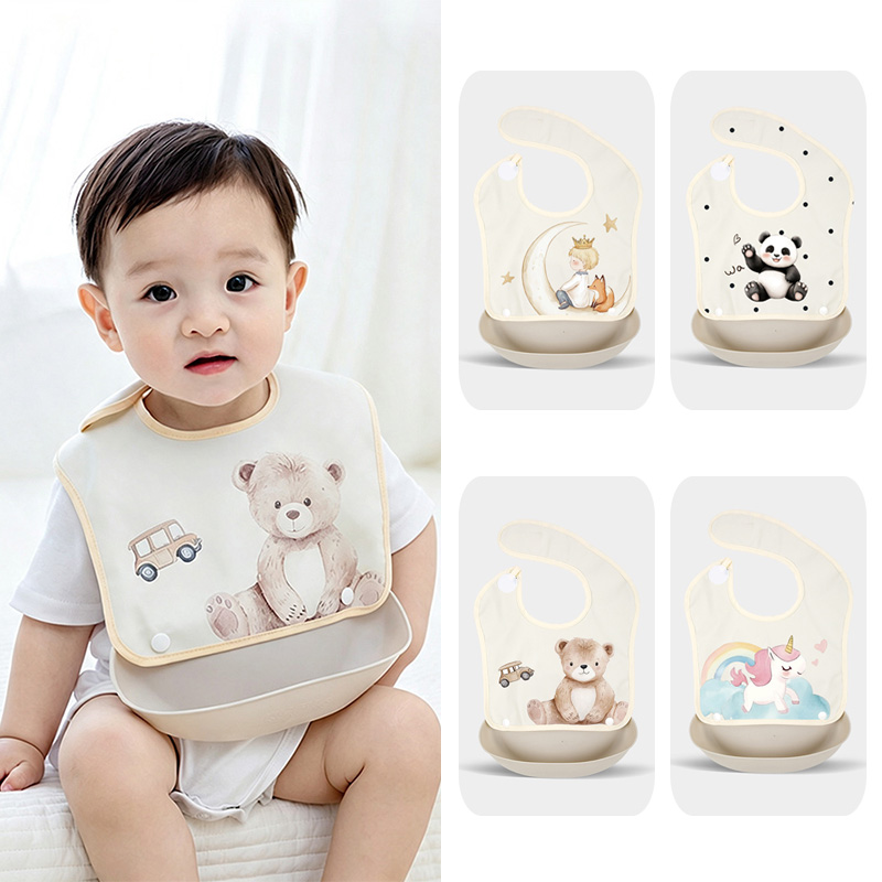 مريلة إطعام قابلة للفصل للأطفا - مراجعة Baby Food Apron وسعره