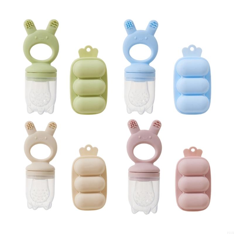 مضغ تدريب تغذية السيليكون ودرج - مراجعة Baby Food Freezer Tray وسعره