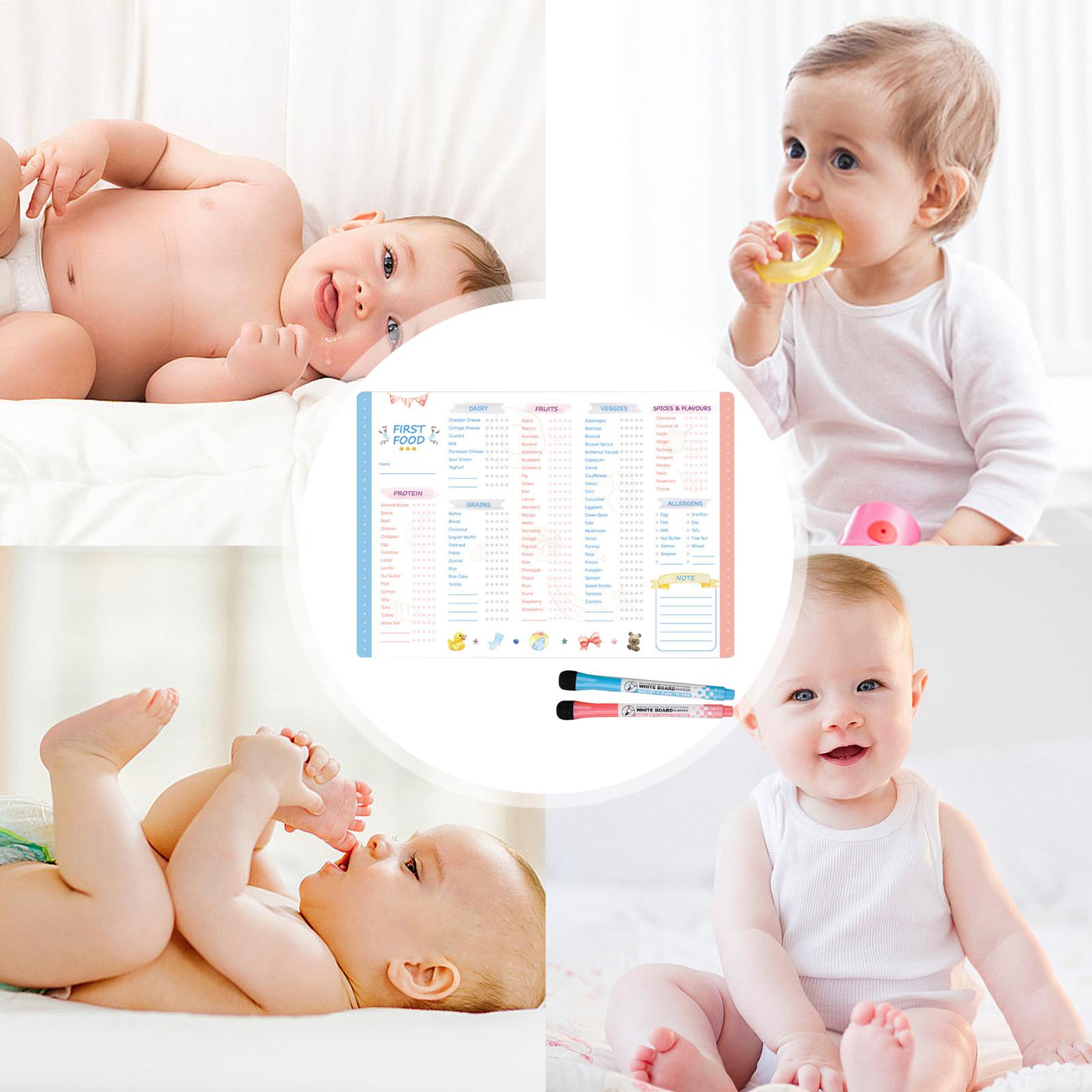 مخطط الأطعمة الأولى للأطفال مغ - مراجعة Baby Food Checklist وسعره