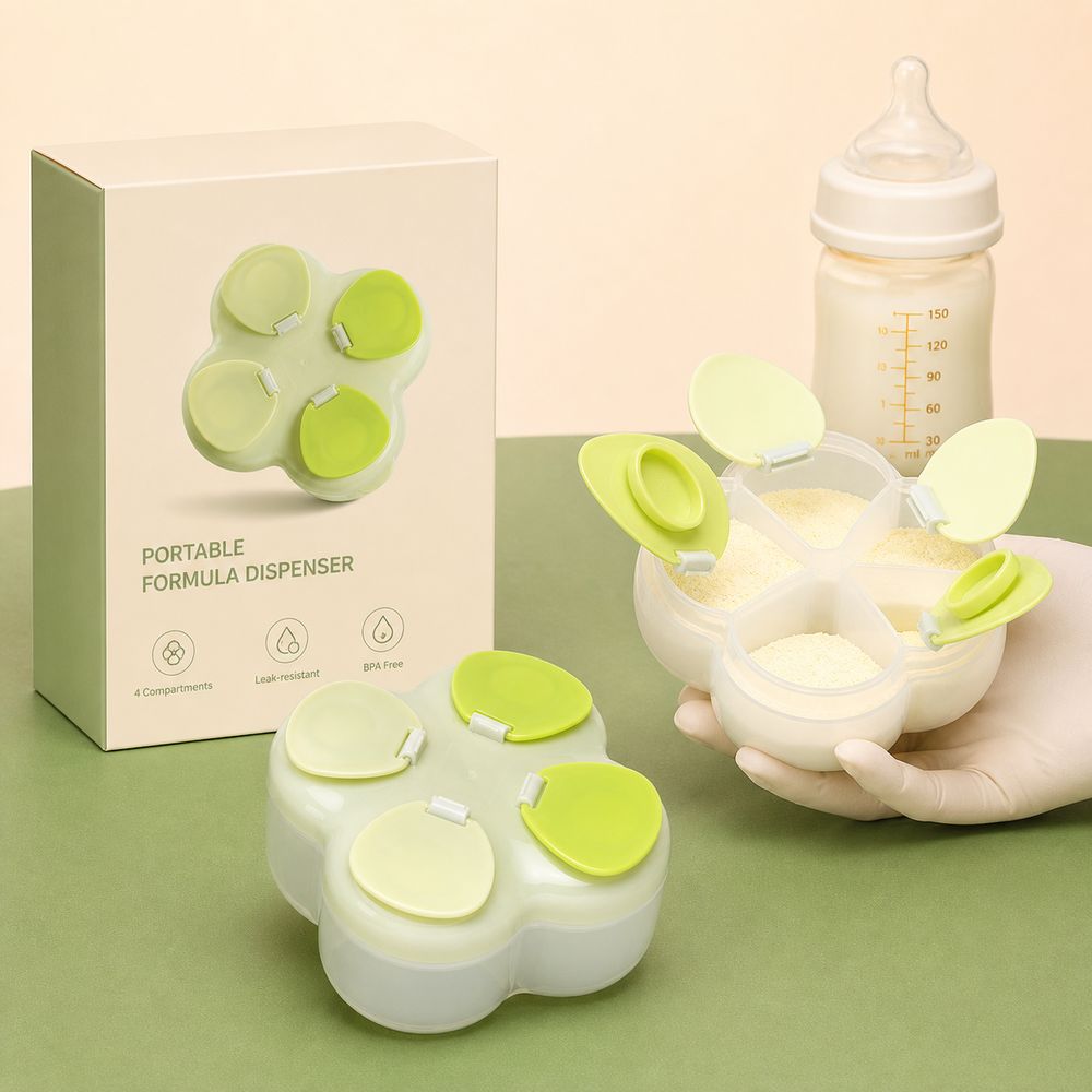 موزع حليب الأطفال المقسم 720 م - مراجعة Baby Food Bag وسعره