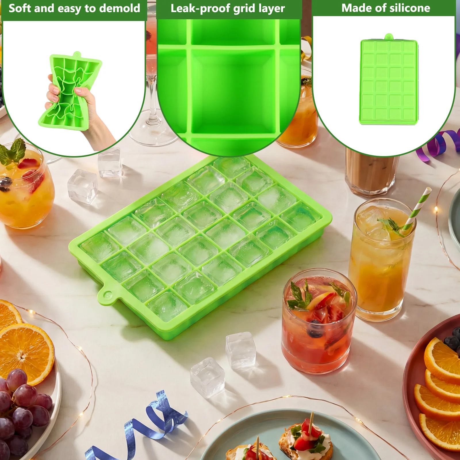 قالب سيليكون لصنع مكعبات الثلج - مراجعة Baby Food Freezer Tray وسعره
