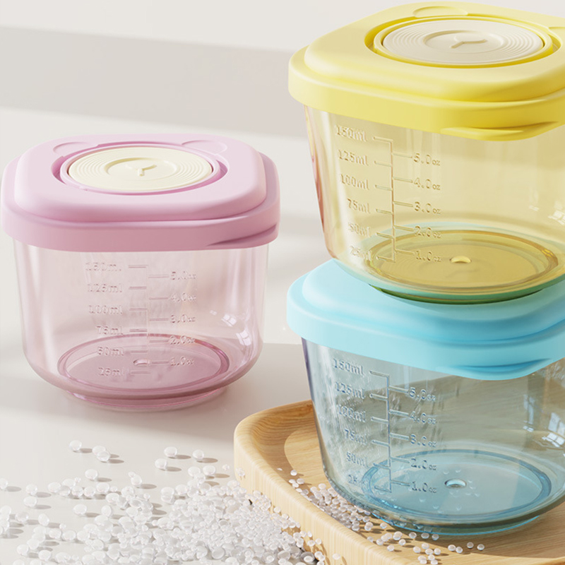 6 قطع من حاويات تخزين أغذية ال - مراجعة Baby Food Jars Glass وسعره
