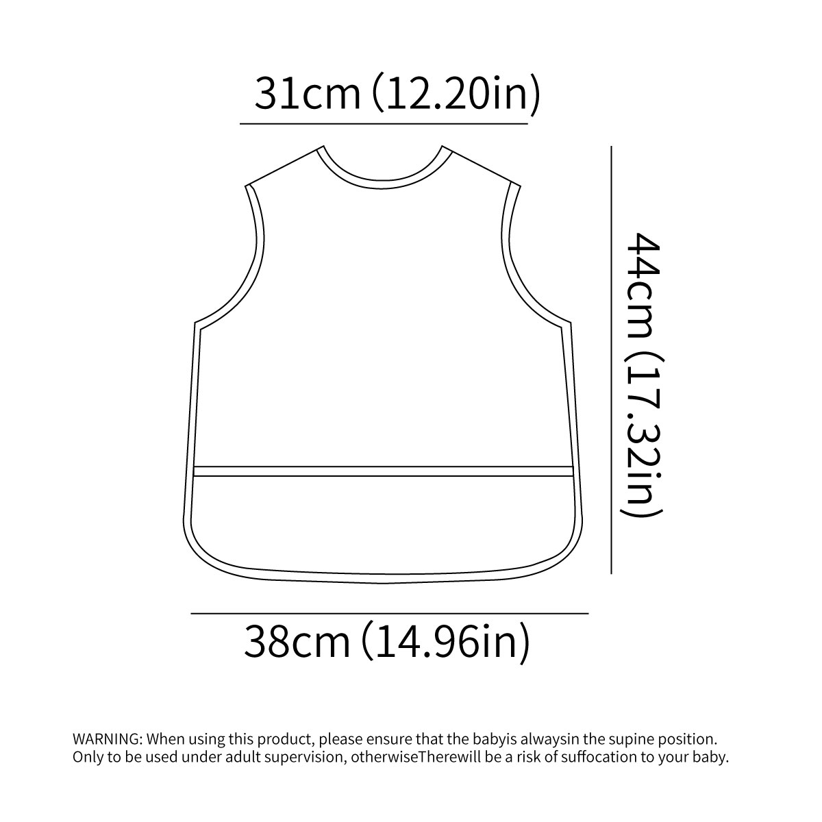 مريلة أطفال هابيفلوت قطعة واحد - مراجعة Baby Food Apron وسعره