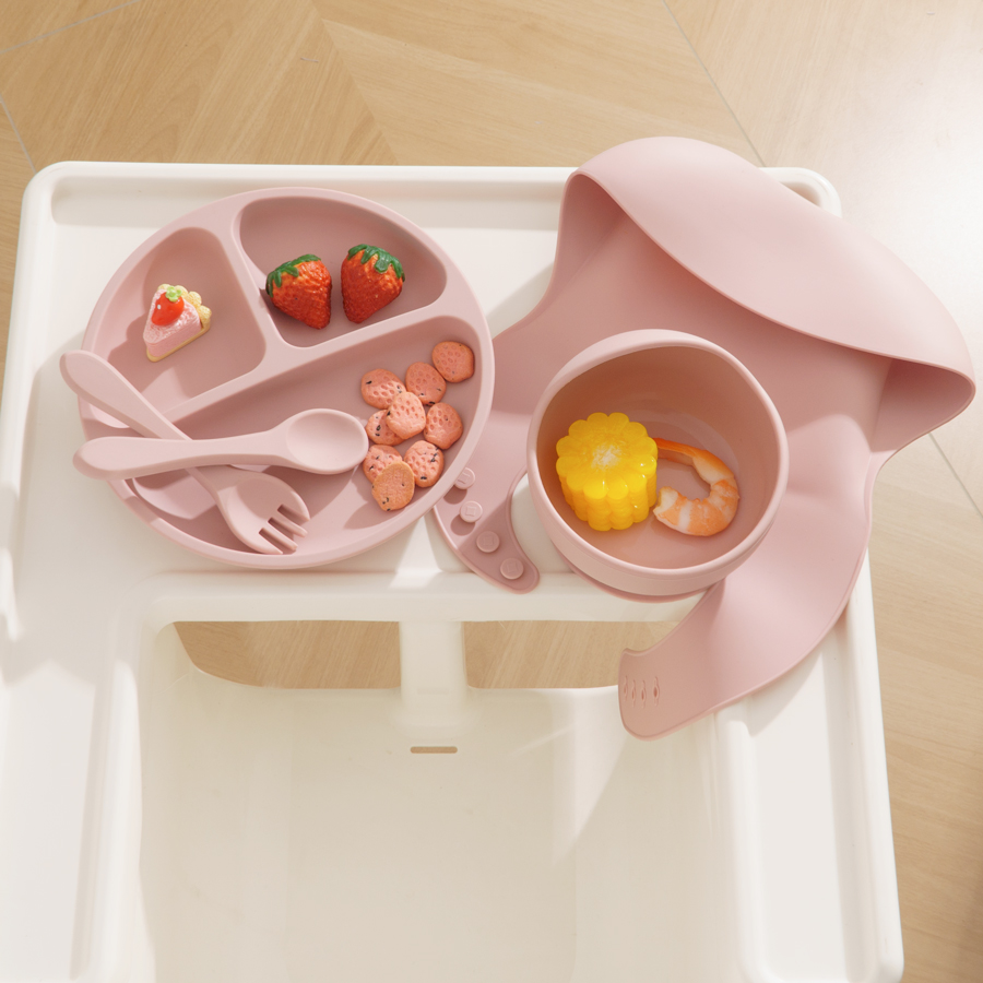 5 قطعة مجموعة تغذية الطفل سيلي - مراجعة Baby Food Chart وسعره