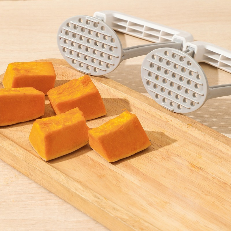 مكبس يدوي لهرس البطاطس، أداة م - مراجعة Baby Food Masher وسعره