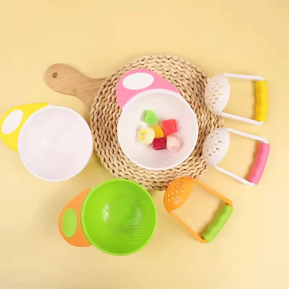 وعاء هراسة الهريس وتقديم مكون  - مراجعة Baby Food Masher وسعره