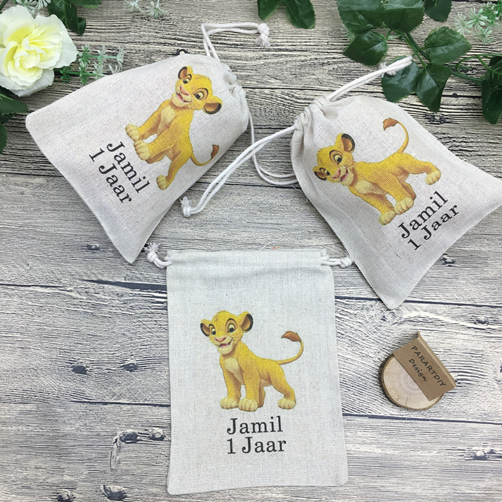 20 قطعة تخصيص أي الكرتون الأسد - مراجعة Baby Food Bag وسعره