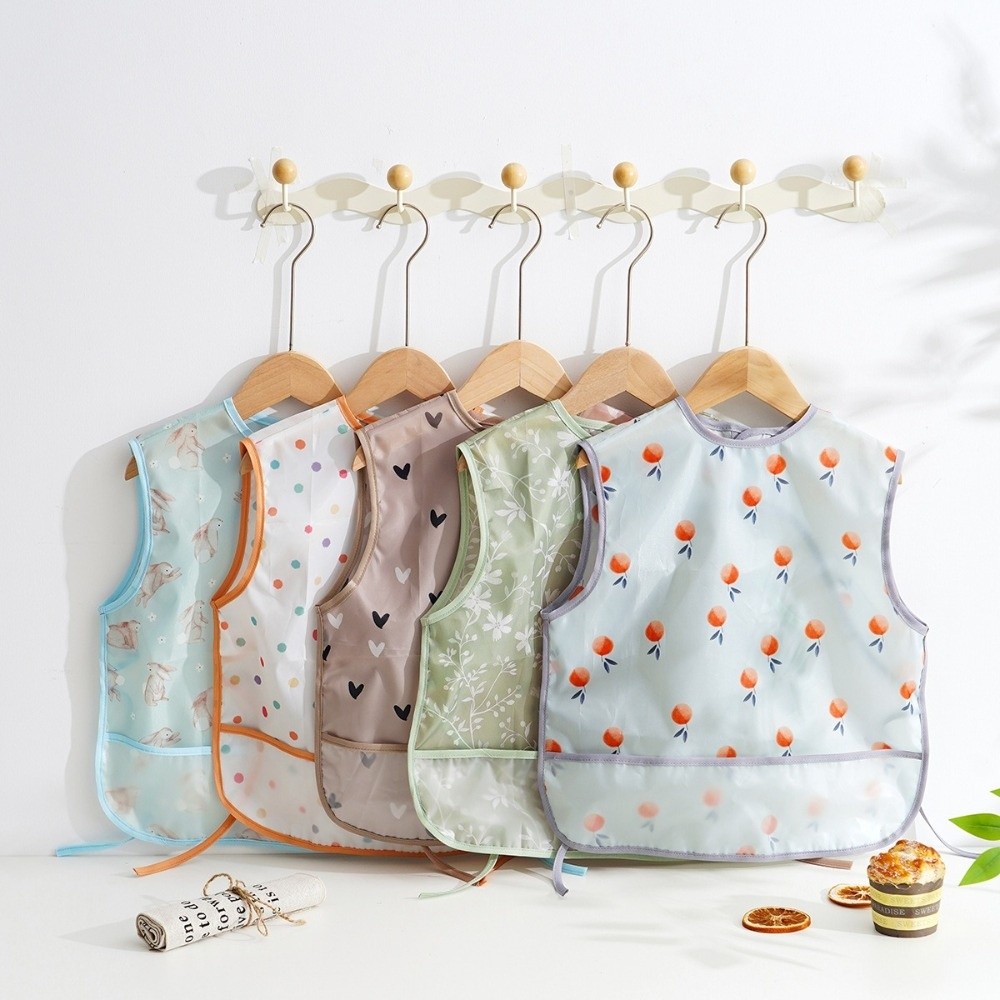 مريلة تغذية للأطفال مقاومة للم - مراجعة Baby Food Apron وسعره