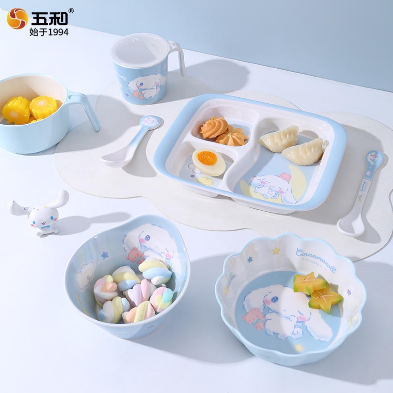 لأدوات المائدة سانريو المضادة  - مراجعة Baby Food Menu وسعره