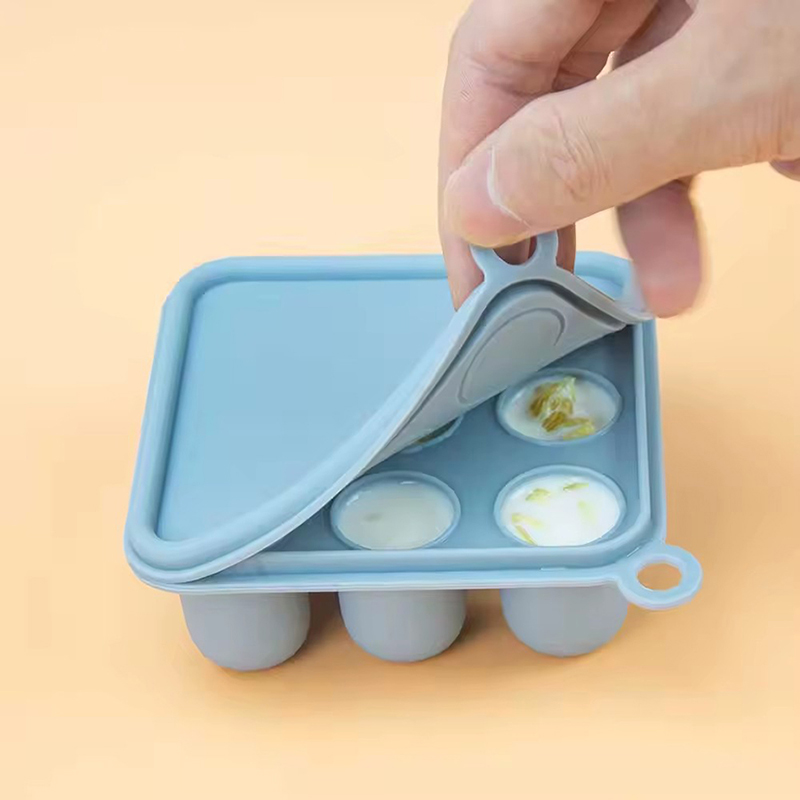 سيليكون الطفل الغذاء صينية الف - مراجعة Baby Food Freezer Tray وسعره