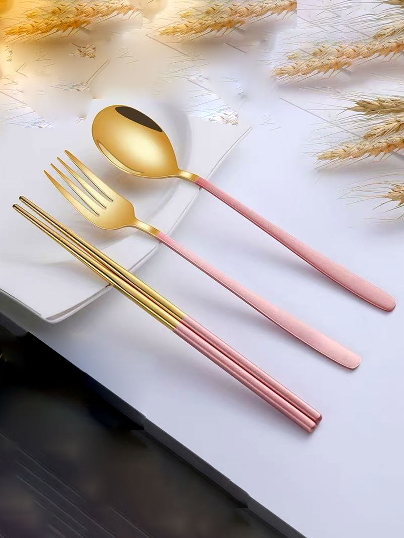 طقم أدوات مائدة محمول من الفول - مراجعة Weaning Spoon Set وسعره
