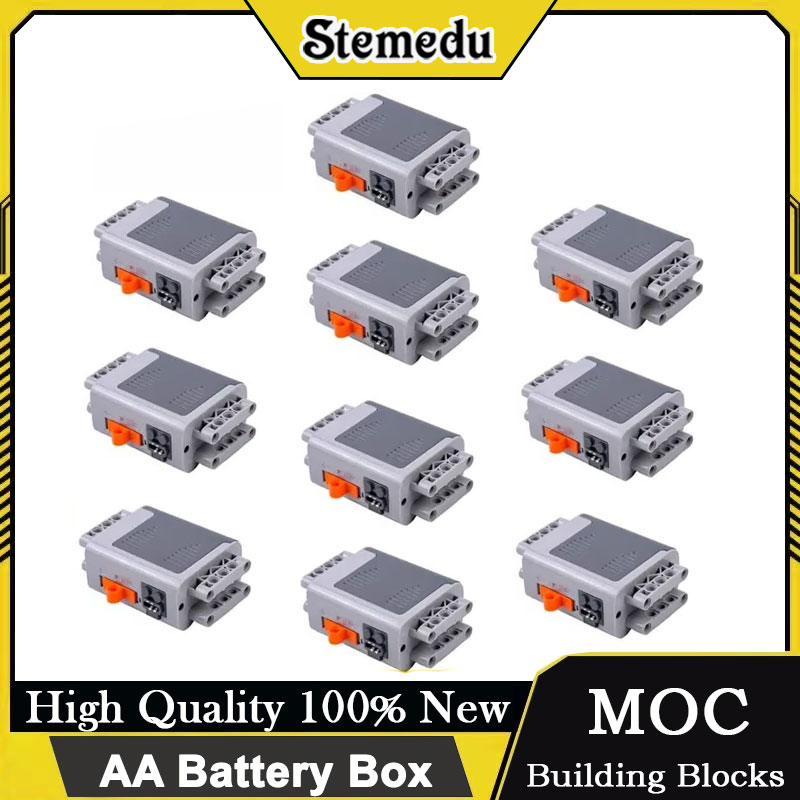 8881 صندوق بطارية AA لبنات الب - مراجعة Lego Set Technic وسعره