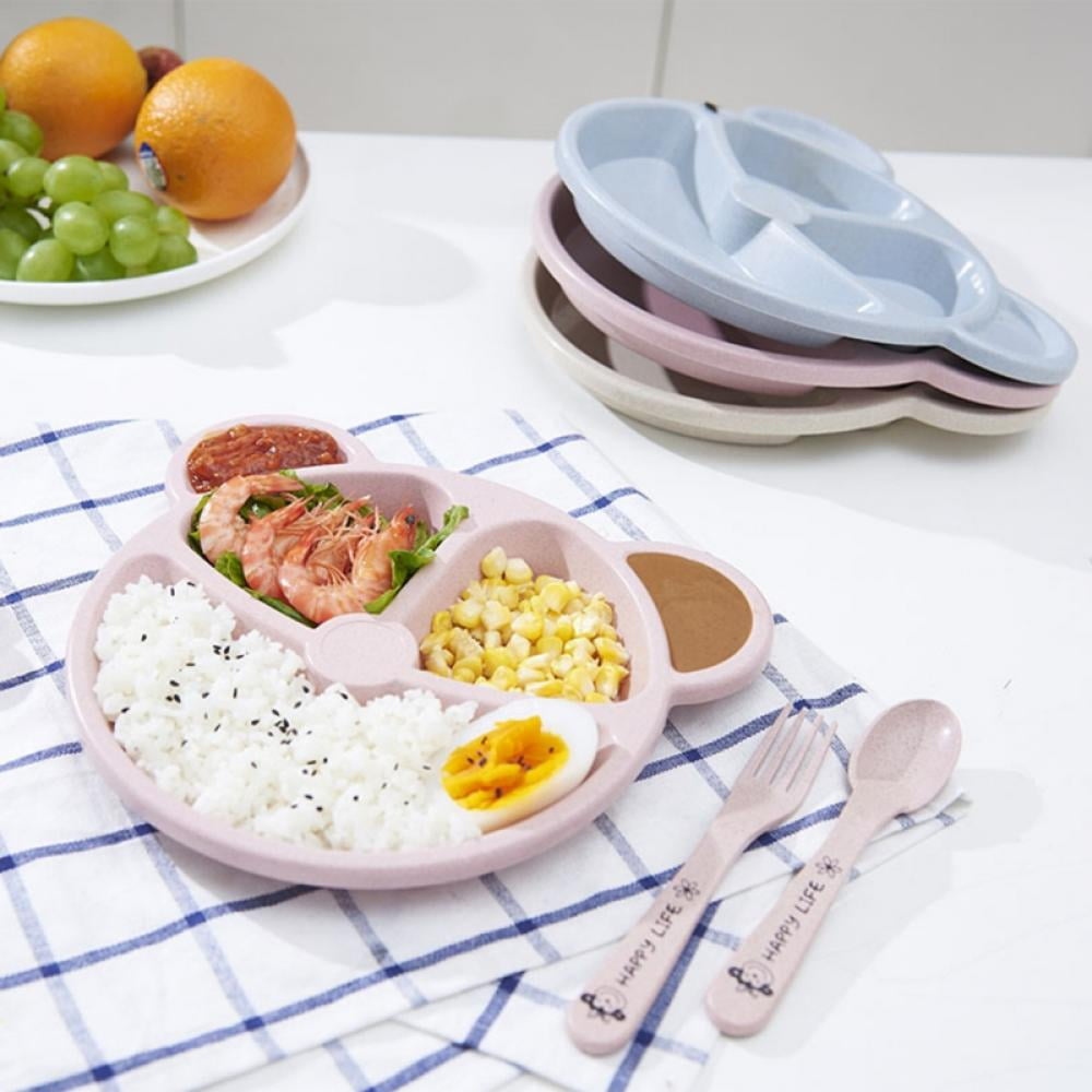 3 قطعة/المجموعة وعاء الطفل + م - مراجعة Baby Food Menu وسعره