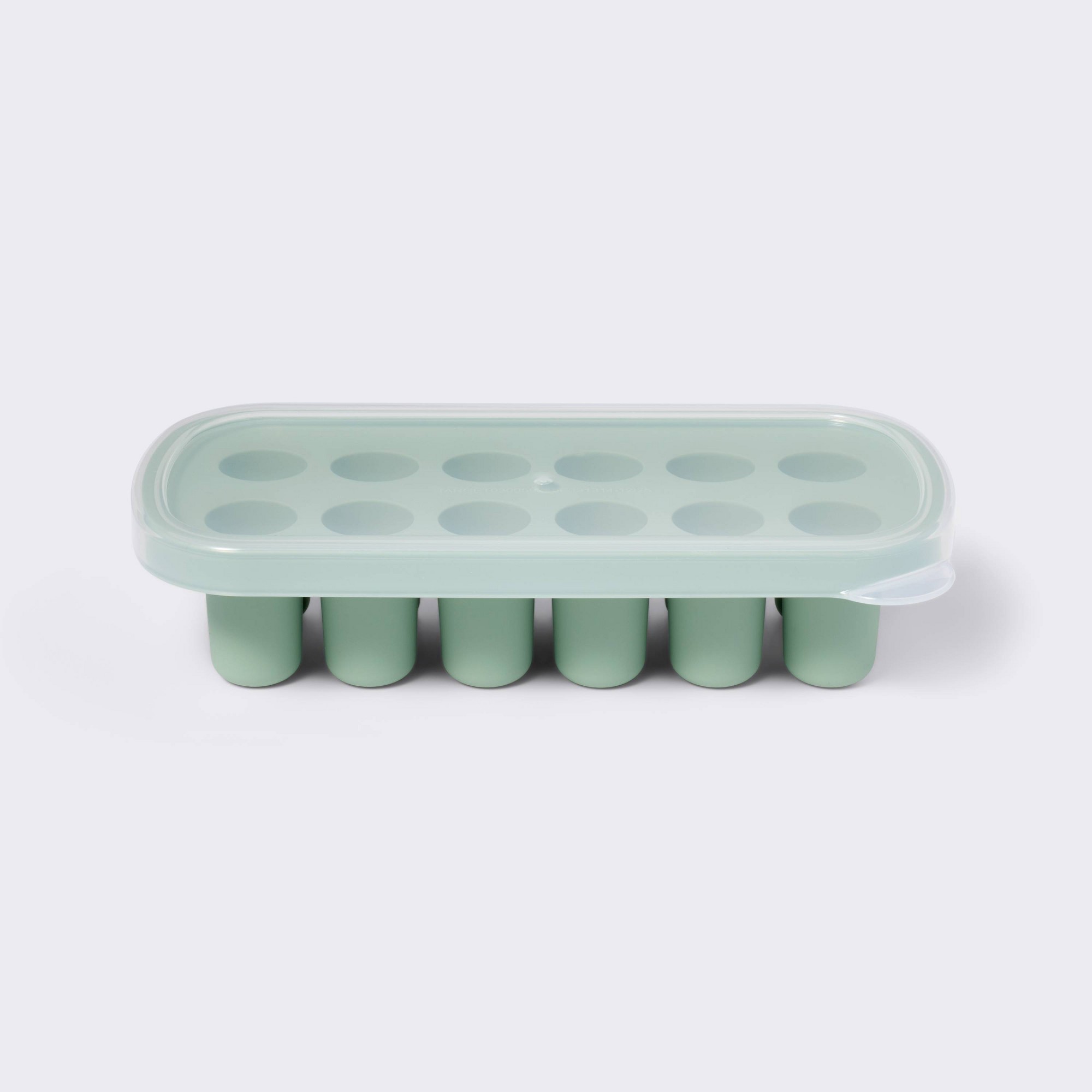 صينية تجميد طعام الأطفال الخضر - مراجعة Baby Food Freezer Tray وسعره