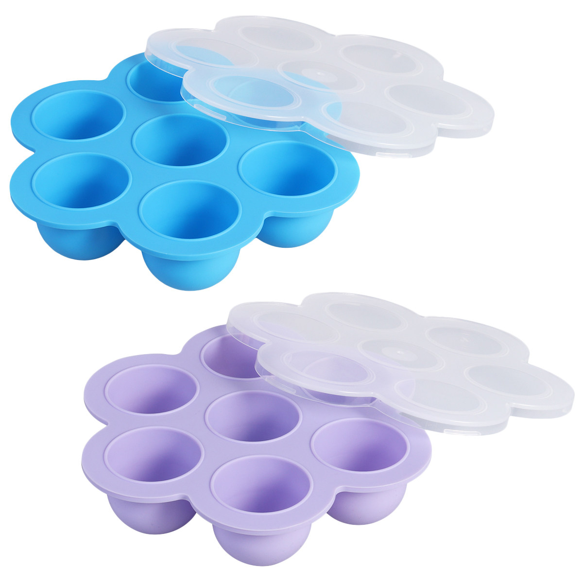علبتان لتخزين طعام الأطفال، مص - مراجعة Baby Food Freezer Tray وسعره
