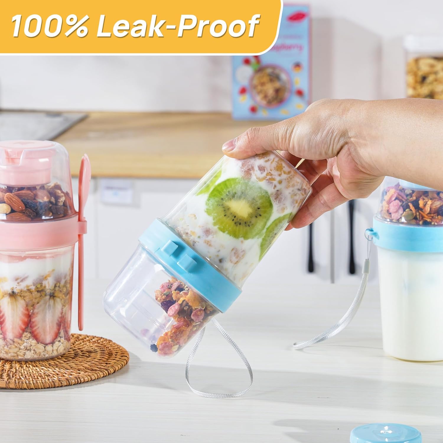27oz الزبادي بارفيه أكواب سلطة - مراجعة Baby Food On The Go وسعره