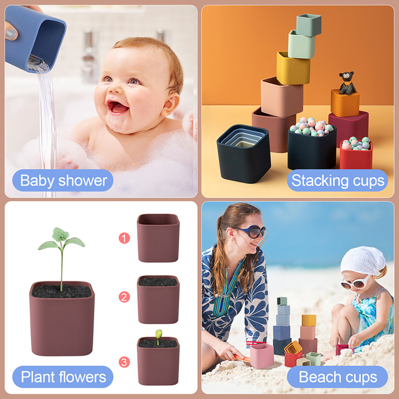 مجموعة أكواب سيليكون للأطفال ق - مراجعة Baby Food Nestum وسعره